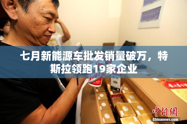 七月新能源车批发销量破万，特斯拉领跑19家企业