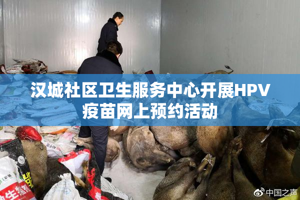 汉城社区卫生服务中心开展HPV疫苗网上预约活动
