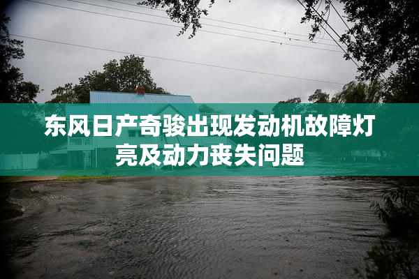 东风日产奇骏出现发动机故障灯亮及动力丧失问题