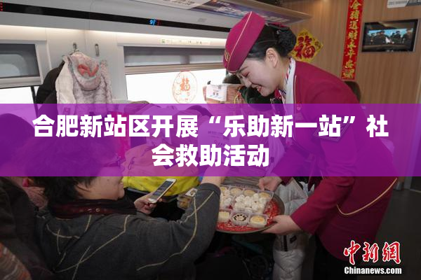 合肥新站区开展“乐助新一站”社会救助活动
