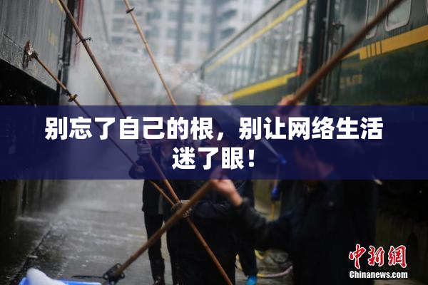 别忘了自己的根，别让网络生活迷了眼！