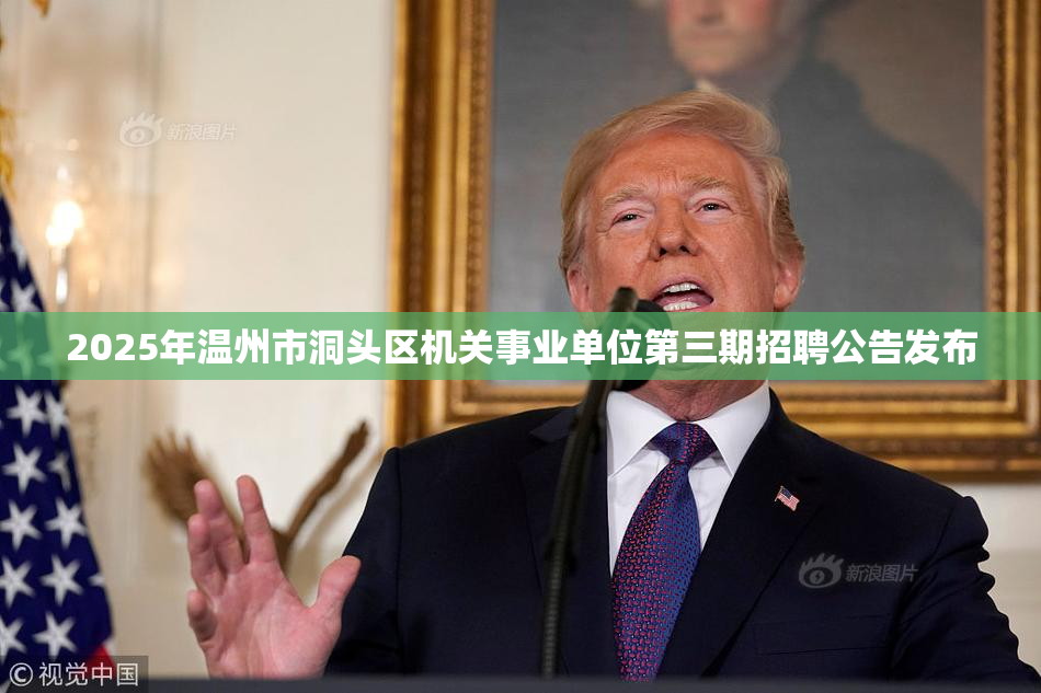 2025年温州市洞头区机关事业单位第三期招聘公告发布