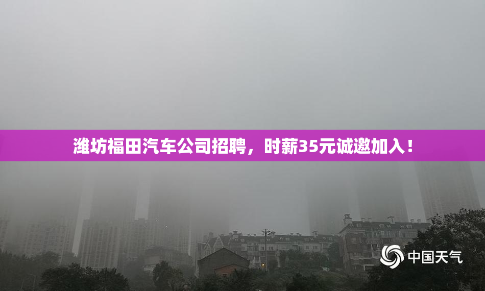 潍坊福田汽车公司招聘，时薪35元诚邀加入！