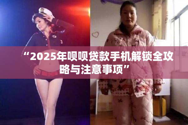 “2025年呗呗贷款手机解锁全攻略与注意事项”