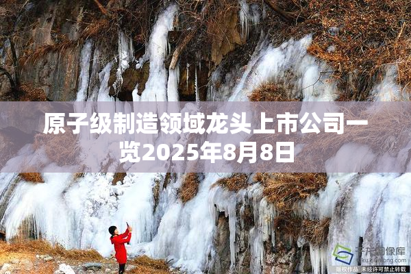 原子级制造领域龙头上市公司一览2025年8月8日