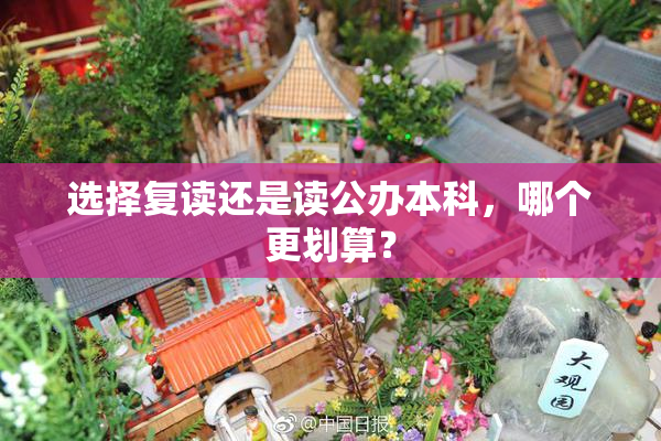 选择复读还是读公办本科，哪个更划算？