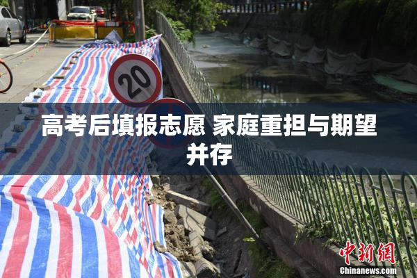 高考后填报志愿 家庭重担与期望并存