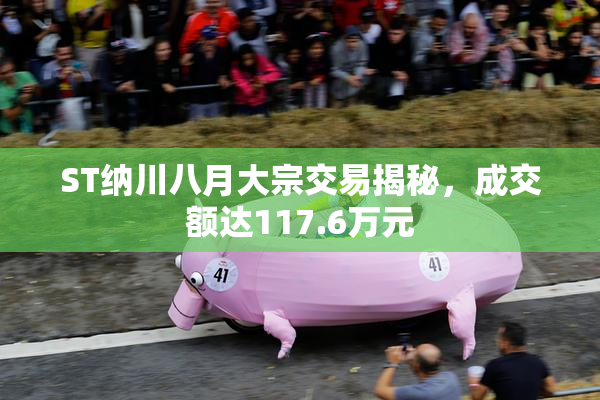 ST纳川八月大宗交易揭秘，成交额达117.6万元