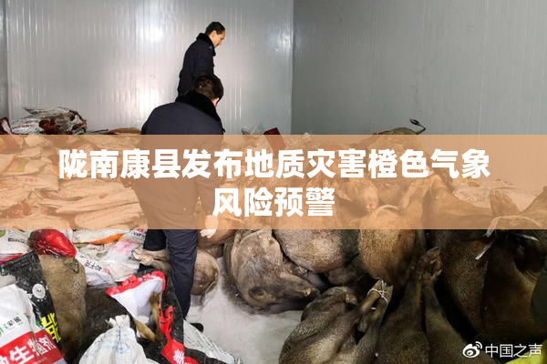 陇南康县发布地质灾害橙色气象风险预警