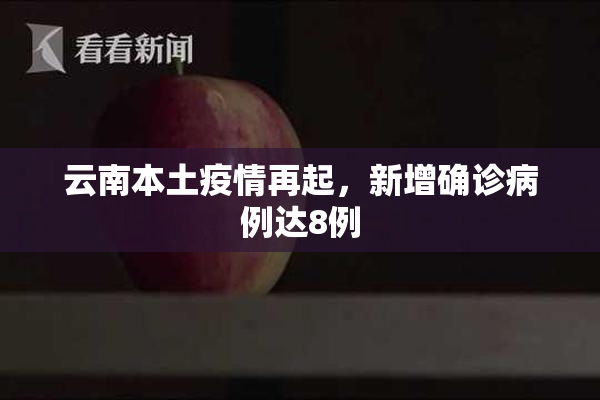 云南本土疫情再起，新增确诊病例达8例